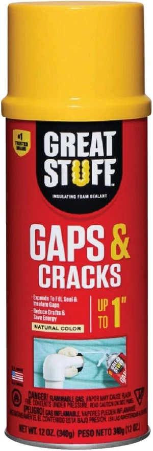 Great Stuff 12 Oz. Gaps & Cracks 157901 Great Stuff 12 Oz. Gaps & Cracks 157901