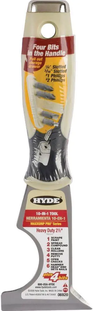 Hyde Pro Project 10-In-1 Multi-Purpose Painter's Tool 06920