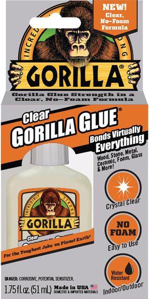GORILLA GLUE 4500102 Spray Adhesive, Clear, 24 hr Full Cure, 14 oz, Aerosol Can