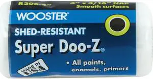 Wooster Brush Company R206 4 in. Super Doo-Z 0.18 in. Nap Roller Cover