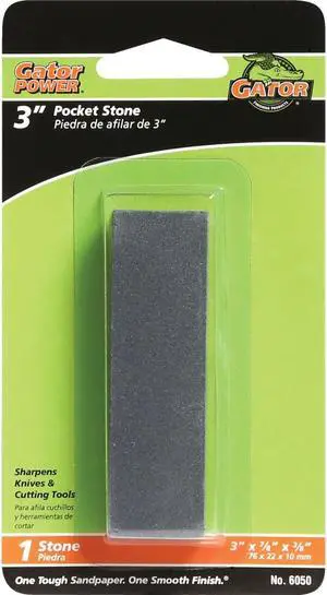 Gator Craftsman's 7/8 In. x 3 In. Pocket Stone 6050