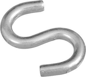 National 2 In. Zinc Heavy Open S Hook (2 Ct.) N121665