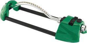 Dramm ColorStorm Heavy-Duty Metal 3000 Sq. Ft. Green Oscillating Sprinkler