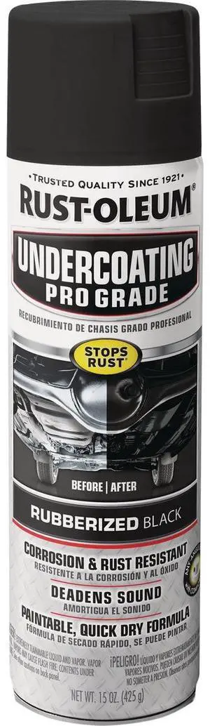 Rust-Oleum Professional Grade Rubberized Spray Undercoating 248656