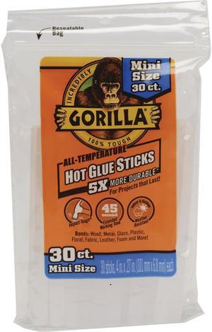 3023003 Hot Glue Sticks, Mini Size, 30-Ct. - Quantity 1