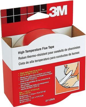 3M Scotch 1-1/2 In. x 15 Ft. High-Temperature Flue Tape, Silver 2113NA