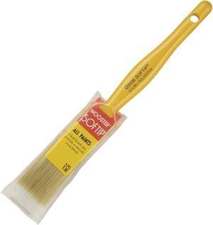 WOOSTER Q3108-1 1" Trim/Wall Paint Brush, Synthetic Bristle, Plastic Handle
