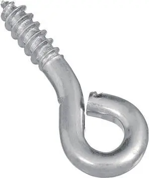 National #208 Zinc Small Screw Eye (6 Ct.) N118257