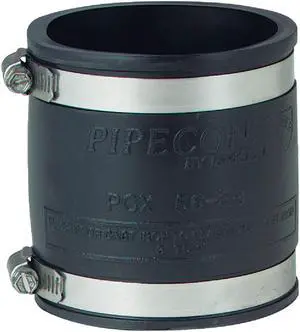 ZORO SELECT 1056-33 Flexible Coupling,For Pipe Size 3" x 3"