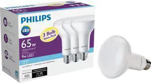 Philips 3pk 65w Br30 Dl Led Bulb 474213