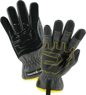 IRONCLAD PERFORMANCE WEAR SMB2-04-L Cold Protection Gloves, Fleece Palm, Micro