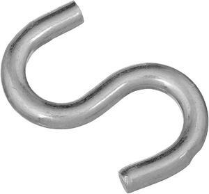 National 2-1/2 In. Zinc Heavy Open S Hook N121715