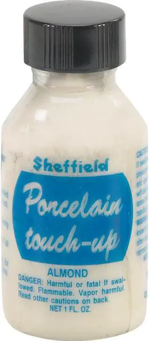 Sheffield 1438 Almond 1 OZ Bottle Porcelain Touch-Up Paint For Porcelain Surfaces