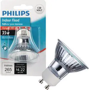 GE 35w 120v FMW MR16 GU10 Edison Quartzline Flood FL Halogen Light Bulb