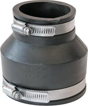 FERNCO 1056-32 Flexible Coupling,For Pipe Size 3" x 2"