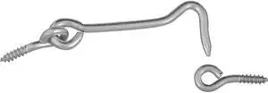 National 3 In. Steel Hook & Eye Bolt (2 Ct.) N117994