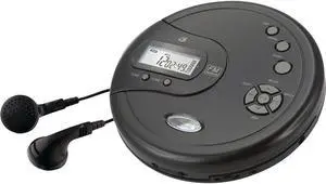 GPX Personal CD Player with Skip Protection PC332B