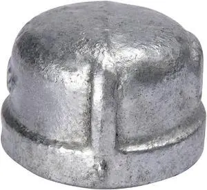 Southland 2 In. Malleable Iron Galvanized Cap 511-408BG