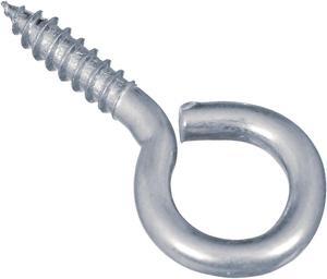 National #8 Zinc Large Screw Eye (6 Ct.) N119263