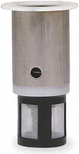 CHICAGO FAUCET 671-XJKABNF Metering Cartridge, Stainless Steel, NP Brass, PL,
