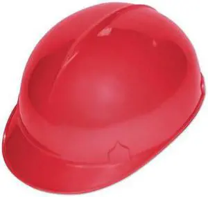 JACKSON SAFETY 14815 Bump Cap, Front Brim, HDPE, Pinlock Suspension, Red, Fits