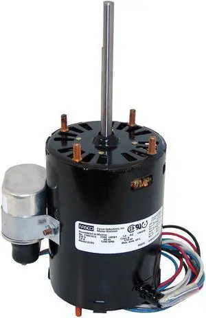 FASCO D503 HVAC Motor,1/10 HP,1590 rpm,230V,3.3
