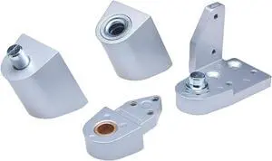 KABA ILCO IL-OP-12-RH-AL SETS Pivot Hinge, Diecast Aluminum, Half Surface