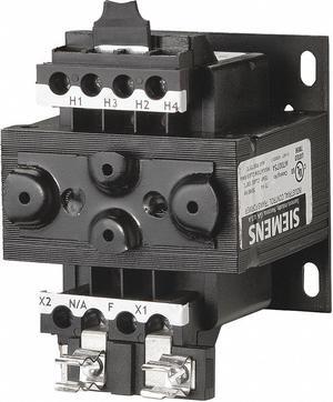 SIEMENS MT0050M Control Transformer, 50 VA, 55°C, 120/240V AC, 240/480V AC