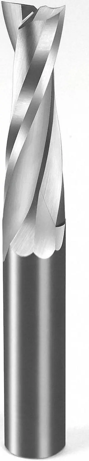 ONSRUD 52-706 1/2" Two Flute Routing End Mill Plunge Point 4"L