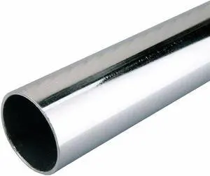 JOHN STERLING 0015-6CH Closet Pole,Length 72 In.