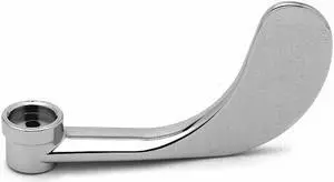 T&S BRASS B-WH4-H 4" Hot Faucet Handle, Wrist Blade, Chrome