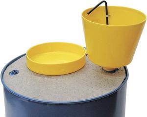 FUNNEL KING 32015 Polypropylene,2 gal.,13",11-1/2",2-1/2"