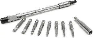 FLEX A BIT 79001 Screwdriver Bit Set,10 Pieces,1/4" Shank