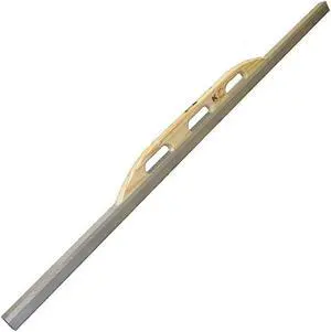 Concrete Straightedge, Sq/Rnd, 2x72 in, Mag