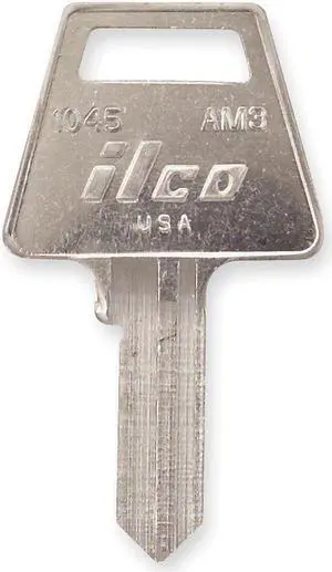 Key Blank, Brass, Type AM3, 5 Pin, PK 10