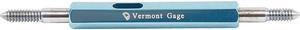 VERMONT GAGE 301115040 Go/No Go Plug Gage Assy,#6-32 UNC 2B