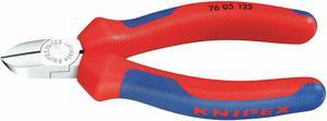 KNIPEX 76 05 125 5 in 76 Diagonal Cutting Plier Standard Cut Oval Nose