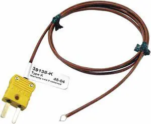 COOPER ATKINS 39138-K Air Temp Probe,-328 to 400 Deg F