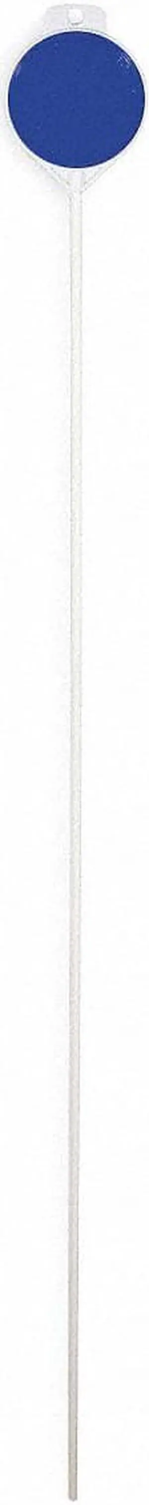 ZORO SELECT 05-099-03-B Reflective Marker,Blue/Wh,48 H,PK10
