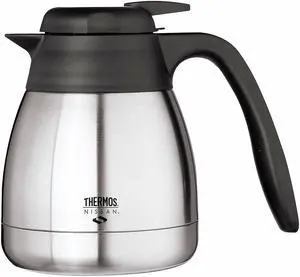 THERMOS TGS06SCARCA Vacuum Insulated Carafe,Lever Lid,20 oz