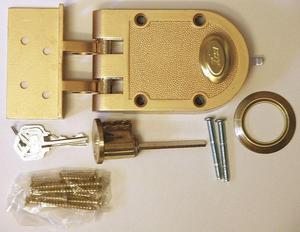 Commercial Lock, Single Cylinder, Bronze