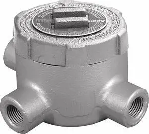 APPLETON ELECTRIC GUT100 Conduit Outlet Body,Iron,T,1 In.