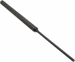 Mayhew Pin Punch, Black, 1/8 in Tip, 5/16 x 8 in   21500