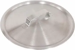 Crestware Aluminum Fry Pan Cover 1.5mm Gauge Aluminum  FRYDC10