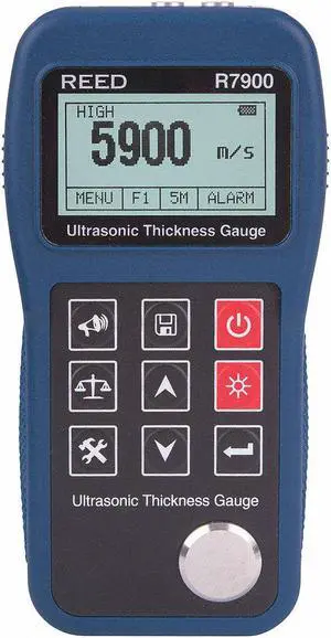 REED Instruments R7900 Ultrasonic Thickness Gauge