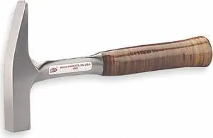 MALCO SH3 Setting Hammer,18 Oz,Steel,Leather Grip