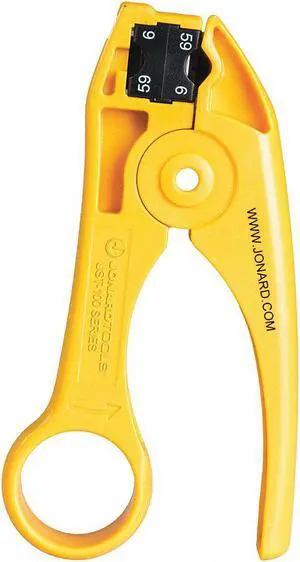 JONARD TOOLS UST-1596 4 3/4 in Coax Cable Stripper RG59/6