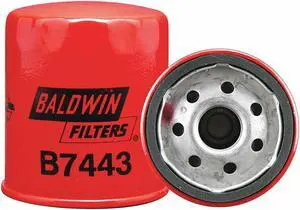 BALDWIN FILTERS B7443 Oil Filter,Spin-On,3-1/2"x3"x3-1/2"