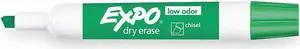 Expo 80004 Low Odor Dry Erase Marker, Chisel Point, Green