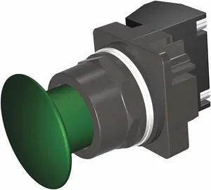 Siemens Non-Illuminated Push Button 30mm Green  Metal  52BP2A3A